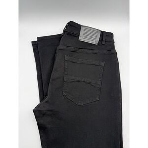 Serenade Jeans 36x32 Black Fitted Slim Skater Streetwear Grunge Rock